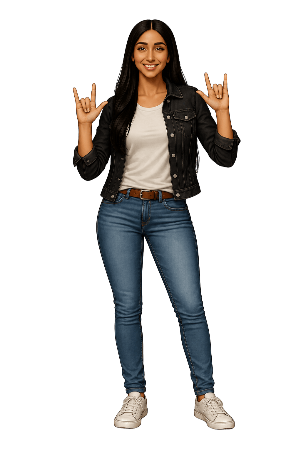 Personaje principal del proyecto de Lengua de Señas Mexicana